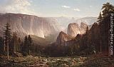 Great Canyon of the Sierra,Yosemite by Thomas Hill